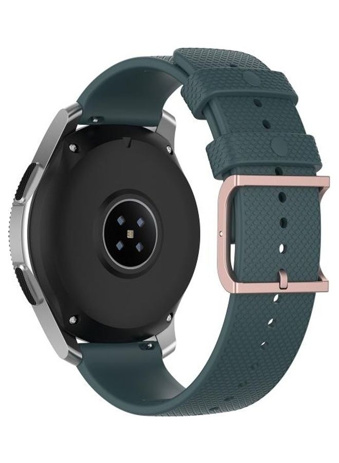 BGM Dot Texture Wrist Strap For Samsung Galaxy Watch3 45mm / Galaxy Watch 46mm 22mm Green - Image 5