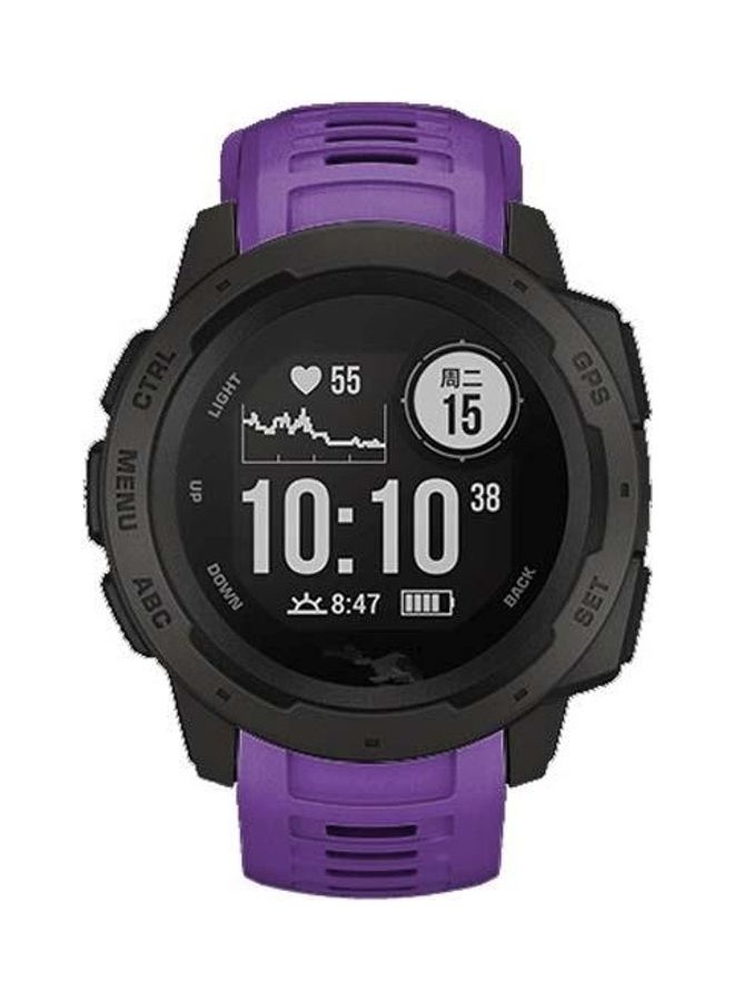 BGM Replacement Wrist Strap For Garmin Purple - Image 2