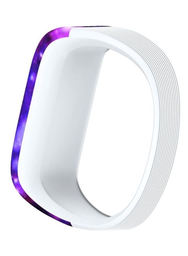 BGM Nebula Pattern Silicone Sport Wrist Strap For Garmin Purple - Image 4