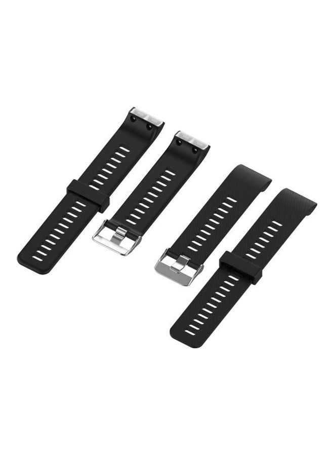 BGM Replacement Strap For Garmin ForeAthlete 35J/Forerunner 35J Black - Image 3
