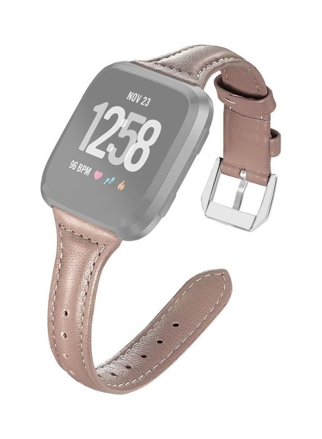 بي جي إم سوار معصم ذكي لساعة فيتبيت فيرسا 2 بني - Image 1