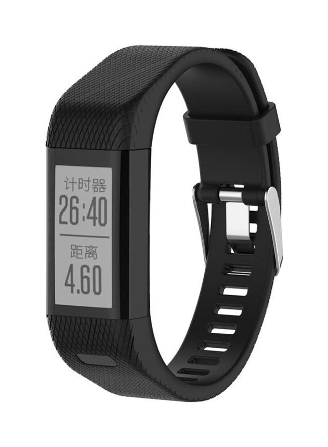 BGM Replacement Strap For Garmin Vivosmart HR+ Black - Image 1