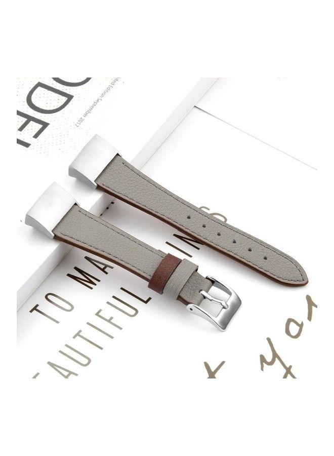 BGM Stainless Steel Strap Band For Fitbit Charge 4/3 Grey  - Image 4