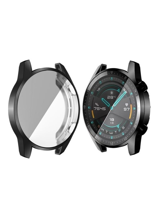 BGM - Plating TPU All-Inclusive Protective Shell For Huawei GT2 46MM Black - Image 1