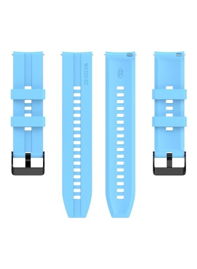 BGM For Huawei Watch GT 2 Pro Replacement Strap Watchband With Buckle Sky Blue - Image 2