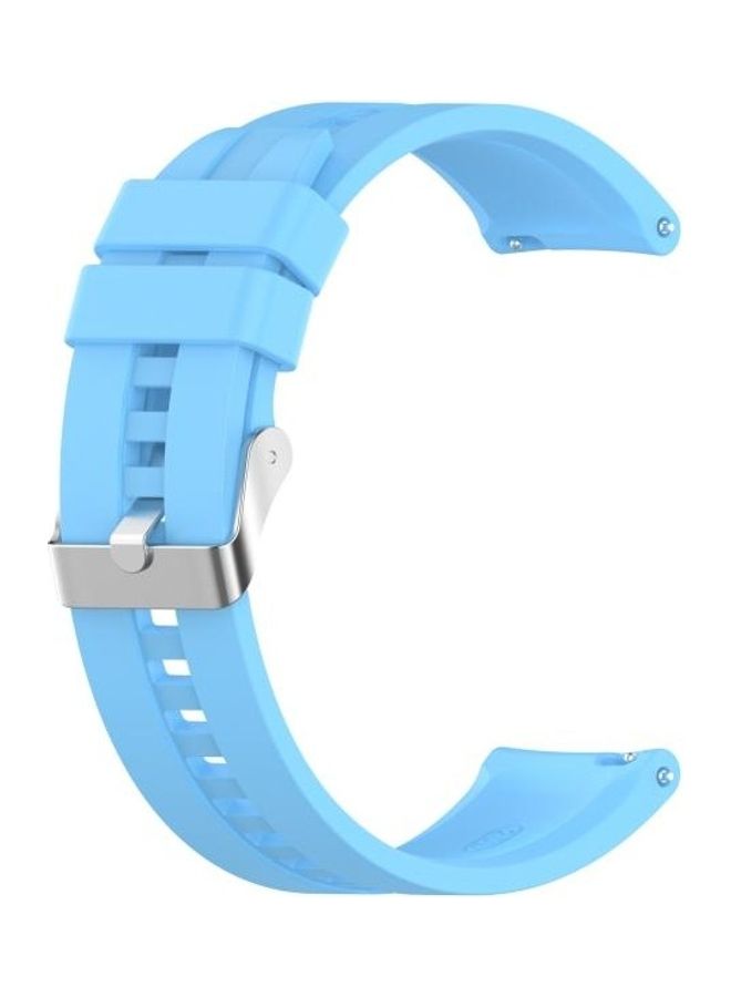 بي جي إم سوار معصم بديل مزود بإبزيم لساعة هواوي GT 2 أزرق سماوي - Image 1