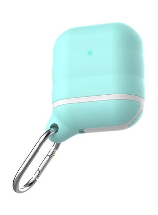 Wireless Earphone Waterproof Silicone Protective Case with Hook For Apple AirPods 1/2 Green - v1631133657/N50683763A_1