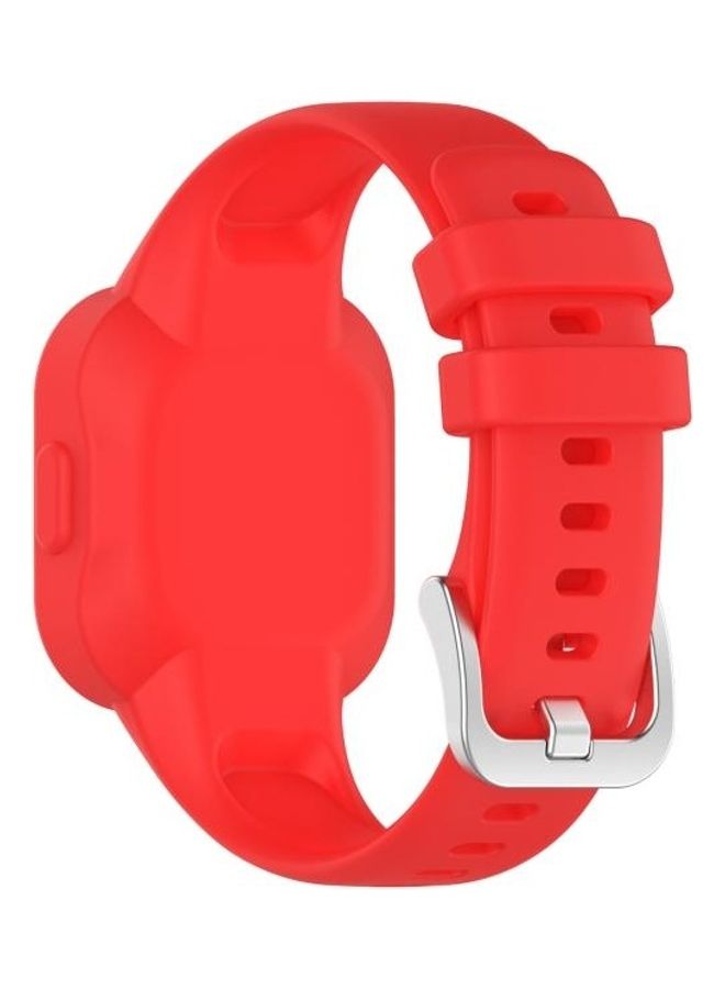 BGM Silicon Replacement Watchband For Garmin Vivofit JR3 Red - Image 2