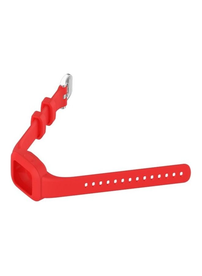 BGM Silicon Replacement Watchband For Garmin Vivofit JR3 Red - Image 4