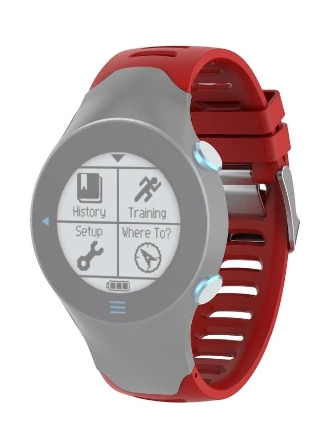 BGM Smart Watch Wrist Strap Watchband For Garmin Forerunner Red - Image 1