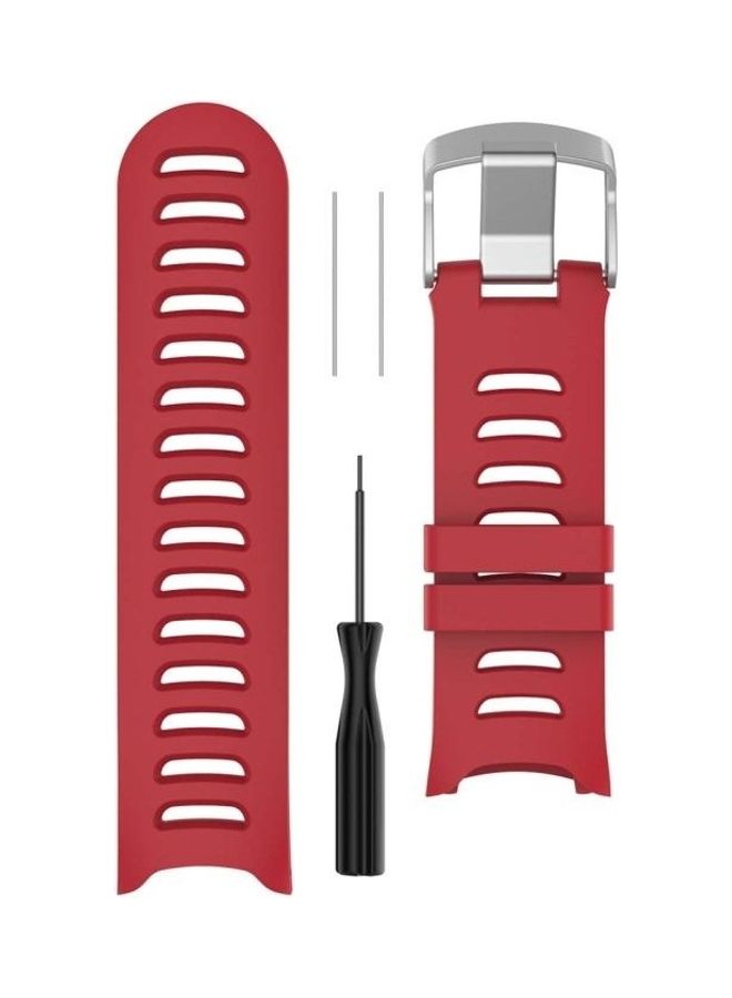 BGM Smart Watch Wrist Strap Watchband For Garmin Forerunner Red - Image 4