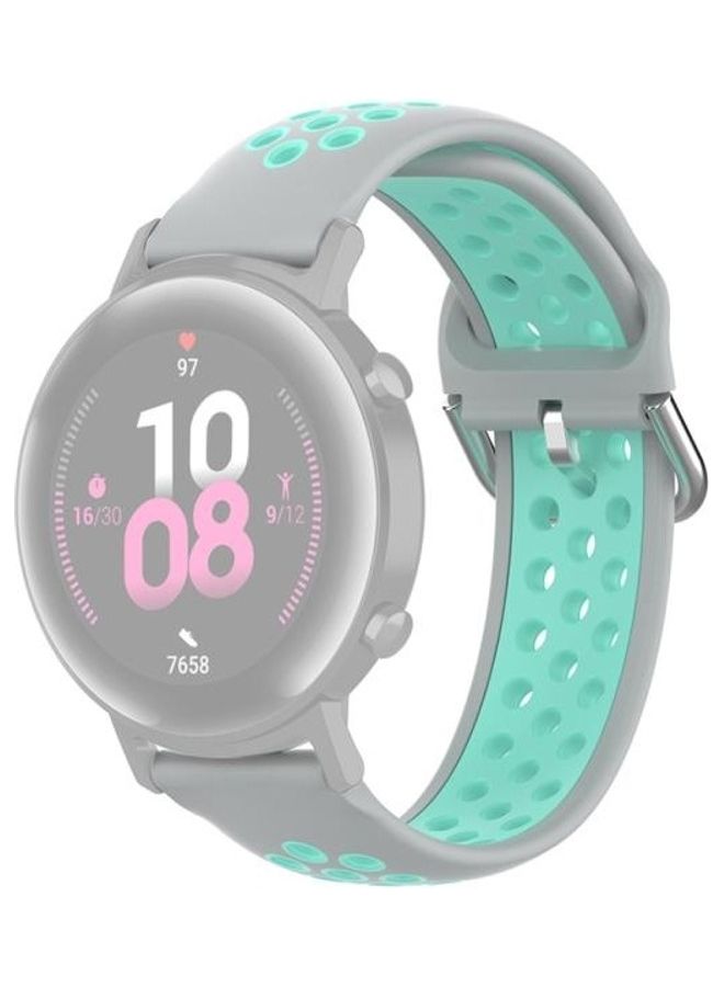 BGM Replacement Strap For Huawei Watch GT2e/GT/GT2 Grey/Green - Image 1