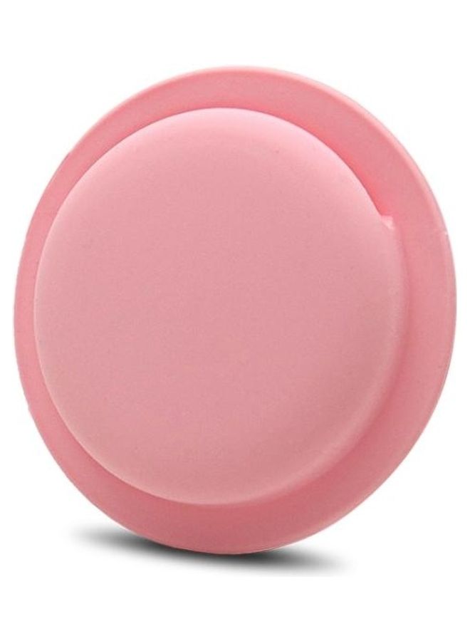 بي جي إم غطاء حماية واق مضاد للخدوش والضياع مصنوع من السيليكون لجهاز أبل آير تاج وردي