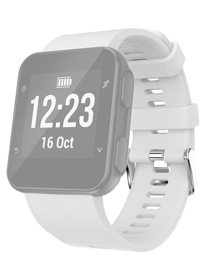 BGM Replacement Band For Garmin Forerunner 35 White - Image 1