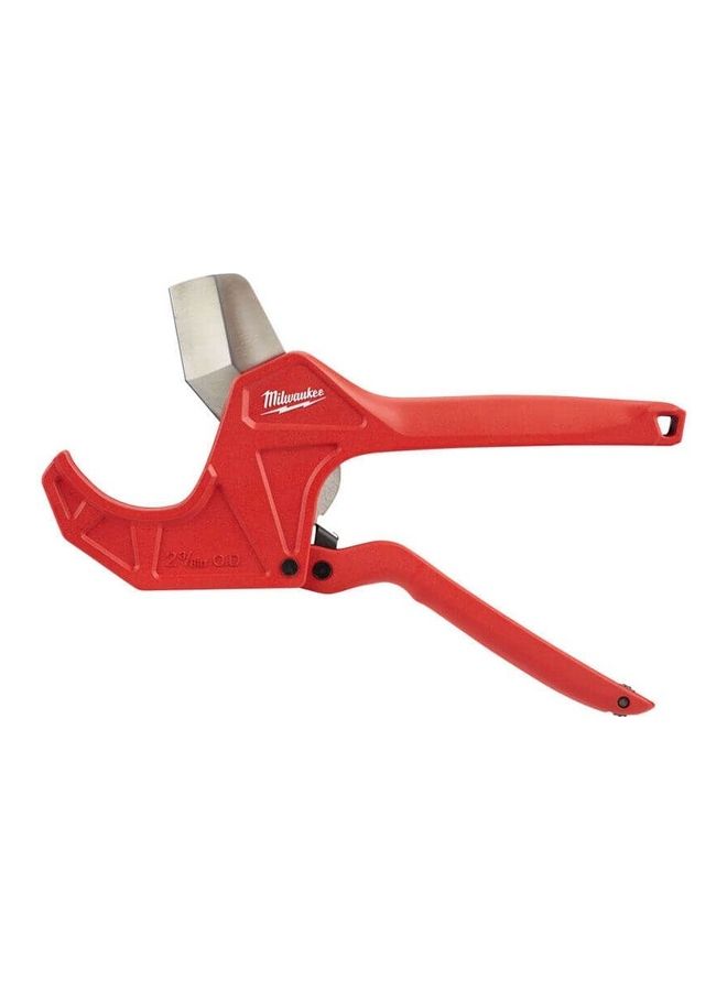 Milwaukee Ratcheting PVC Pipe Cutter 60 mm Red 30 x 0.3 x 11cm  - Image 2