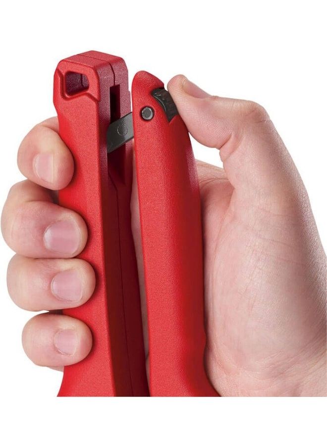 Milwaukee Ratcheting PVC Pipe Cutter 60 mm Red 30 x 0.3 x 11cm  - Image 3