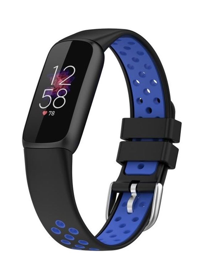 بي جي إم سوار بديل من السيليكون لساعة فيتبيت لوكس أسود - Image 3