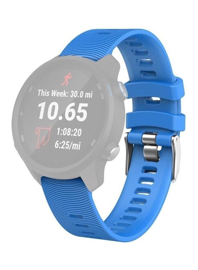 بي جي إم سوار معصم للساعة الذكية جارمين فوررنر أزرق سماوي - Image 1