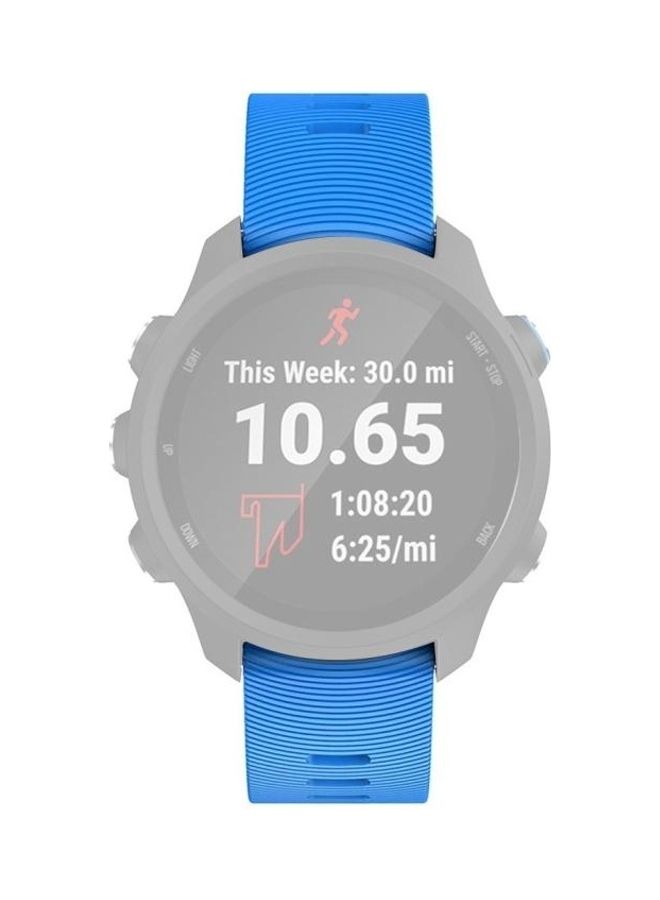 بي جي إم سوار معصم للساعة الذكية جارمين فوررنر أزرق سماوي - Image 4