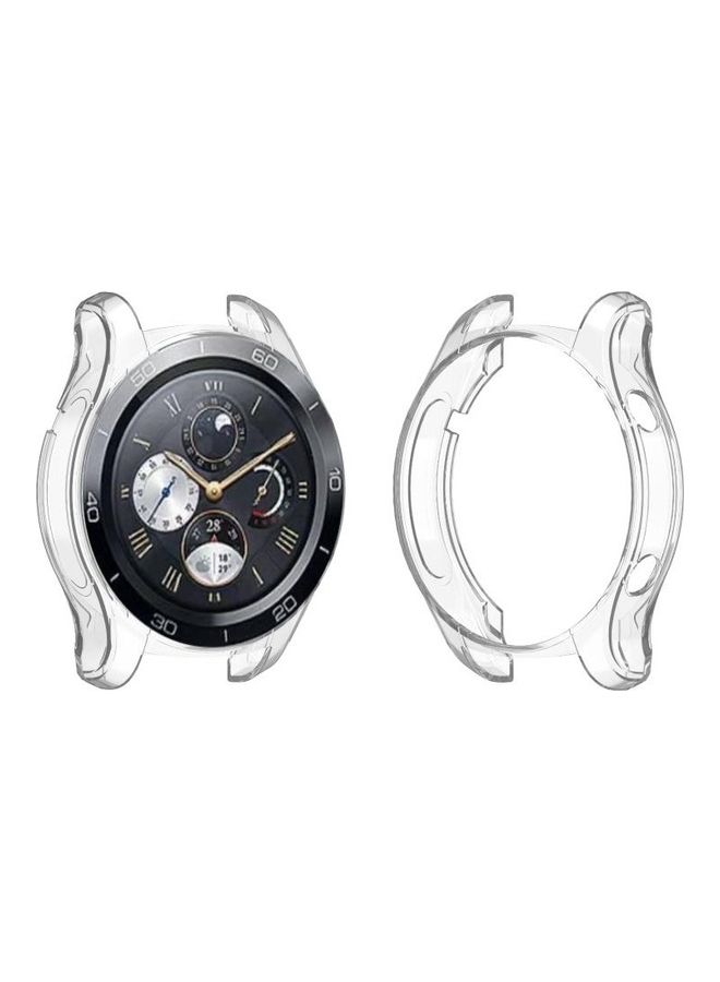 BGM TPU Half-Package Protective Shell For Huawei Watch 2 Pro Clear - Image 3