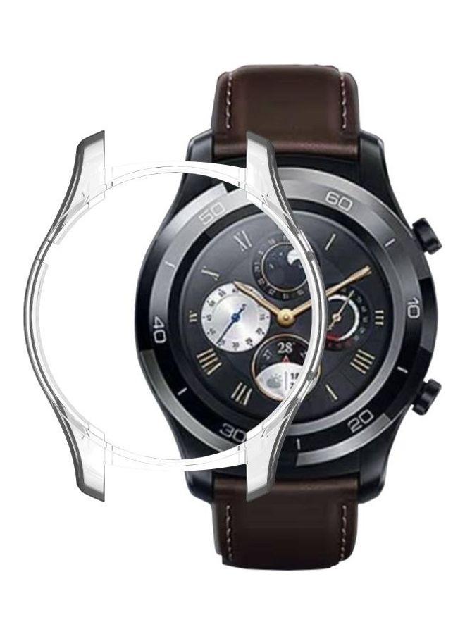 BGM TPU Half-Package Protective Shell For Huawei Watch 2 Pro Clear - Image 4