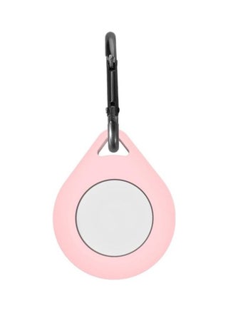Shockproof Anti-Scratch Silicone Protective Case Cover with Hang Loop for Apple AirTag Pink - v1631136842/N50686250A_1