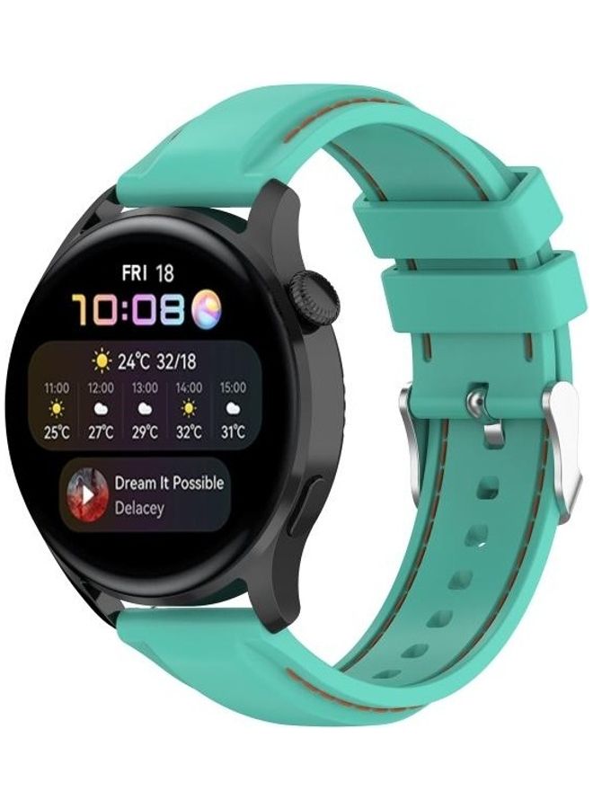 BGM Silicone Replacement Band For Huawei Watch 3/3 Pro 22mm Green - Image 4