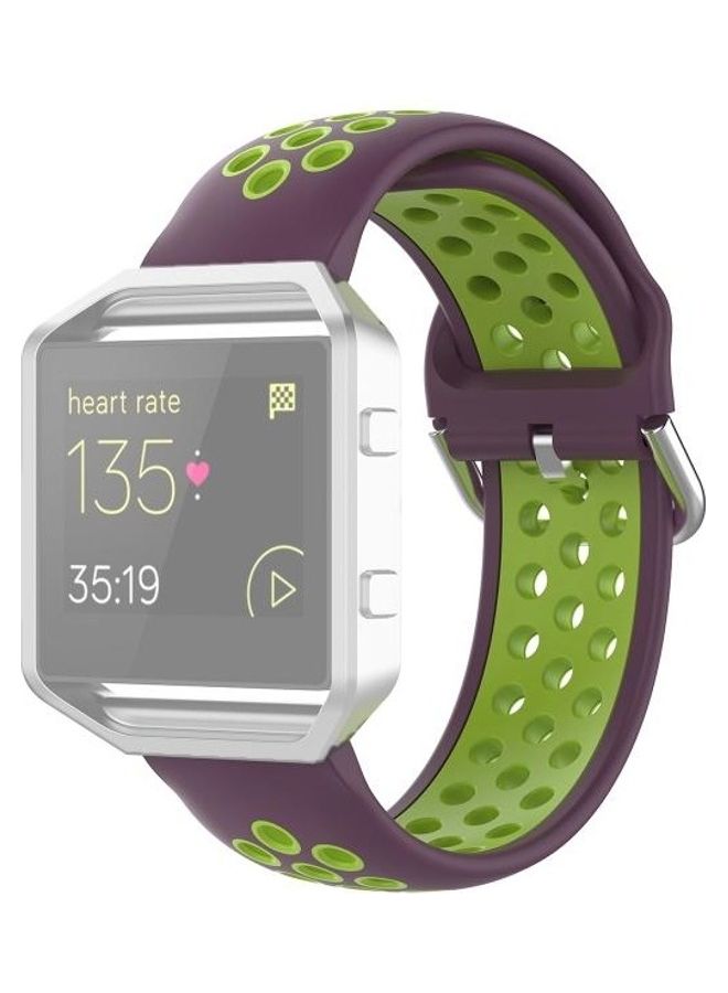 BGM For Fitbit Versa 2 Blaze Sports Replacement Strap Watchband Purple - Image 1