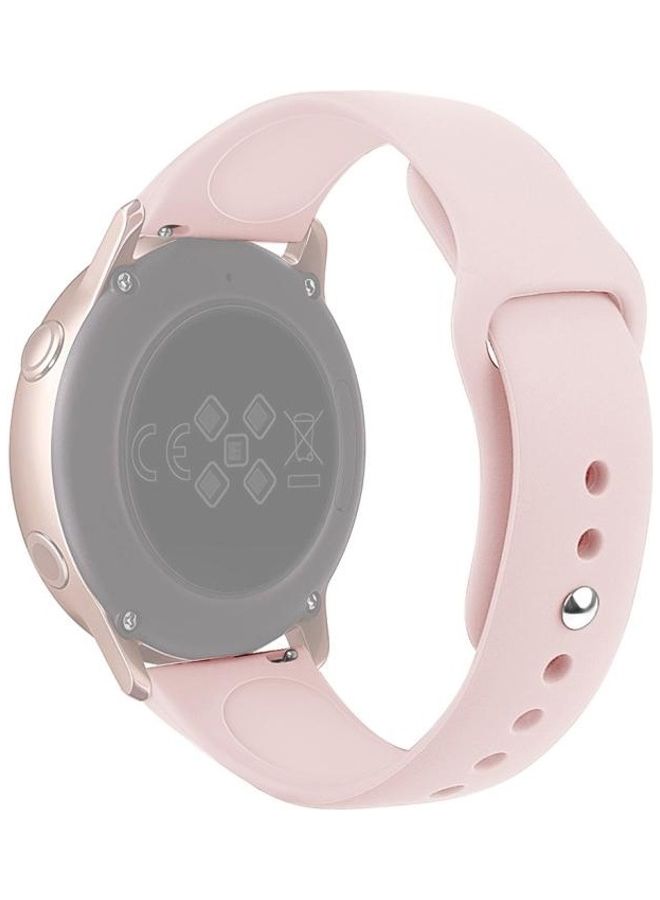 BGM Silicone Wrist Strap Watchband, For Samsung Galaxy Watch Active2 Bluetooth Version 40mm Pink - Image 3