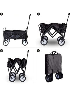 Joyway Folding Camping Transport Garden Cart Black  - Image 4