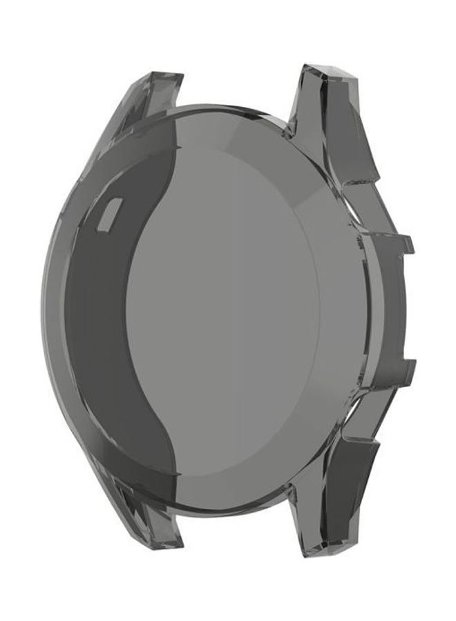 BGM Full Coverage Protective Case With Screen For Huawei Watch GT2 46mm Transparent Black - Image 4