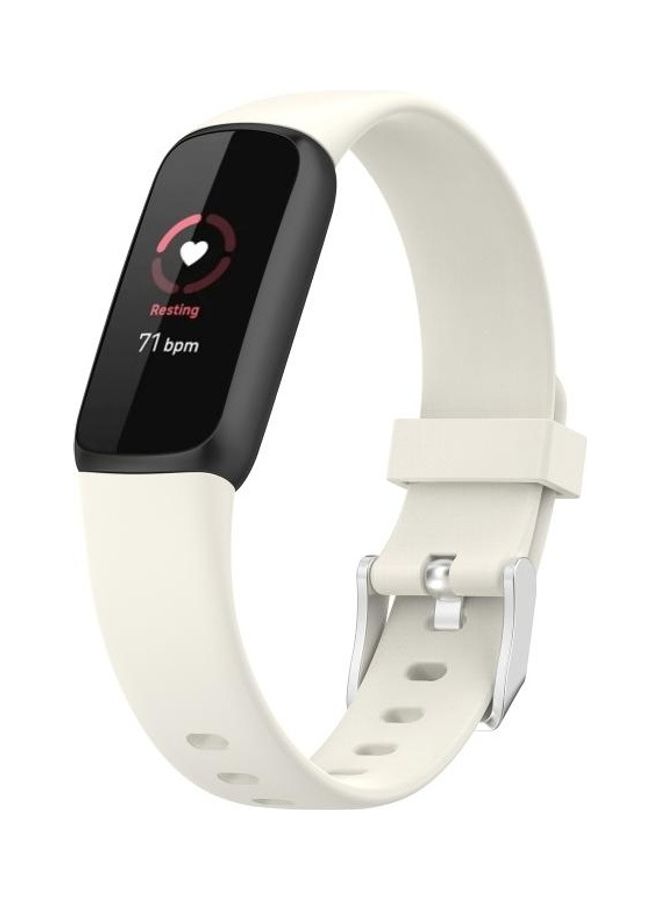 BGM Silicone Replacement Strap Watchband For Fitbit Luxe Pink - Image 4