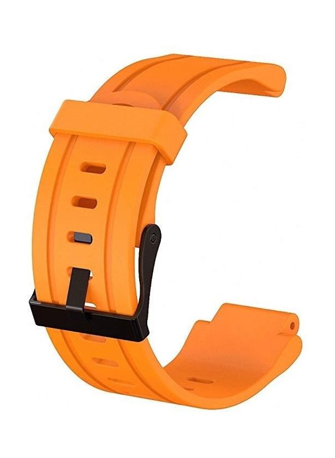 BGM Silicone Sport Wrist Strap For Garmin Forerunner 225 Orange - Image 3