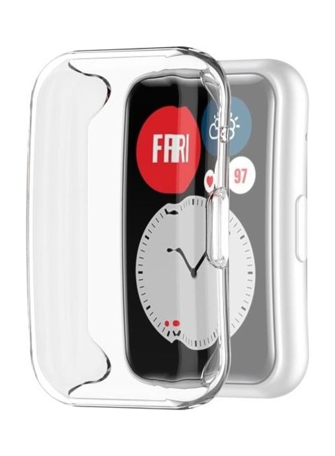 BGM Full Coverage TPU Protective Case Cover For Huawei Watch Clear - Image 1