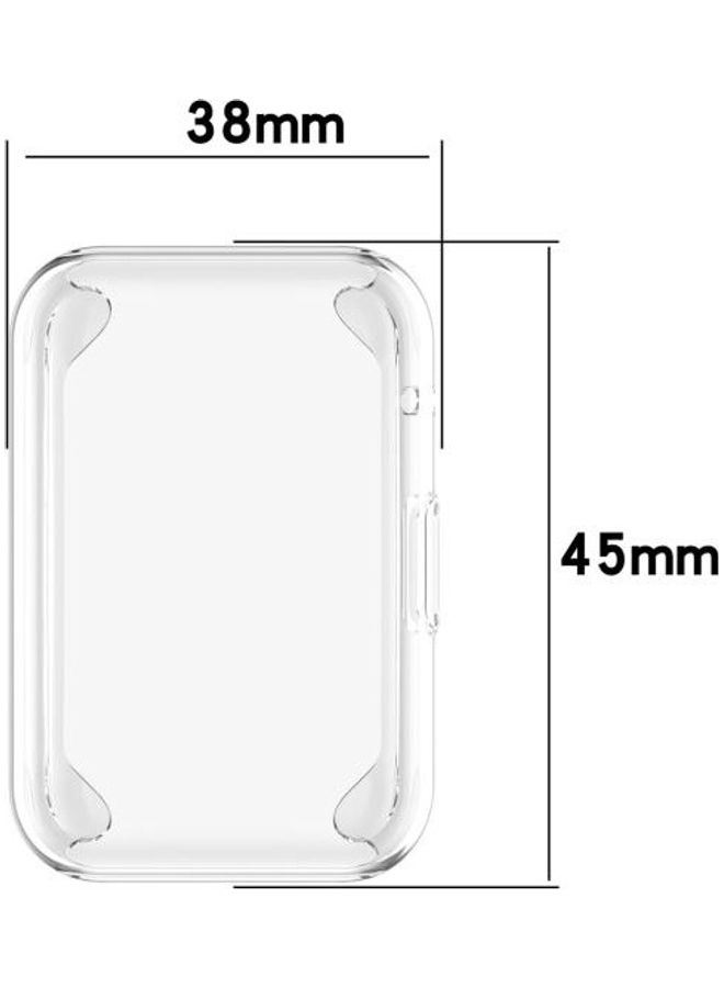 BGM Full Coverage TPU Protective Case Cover For Huawei Watch Clear - Image 4