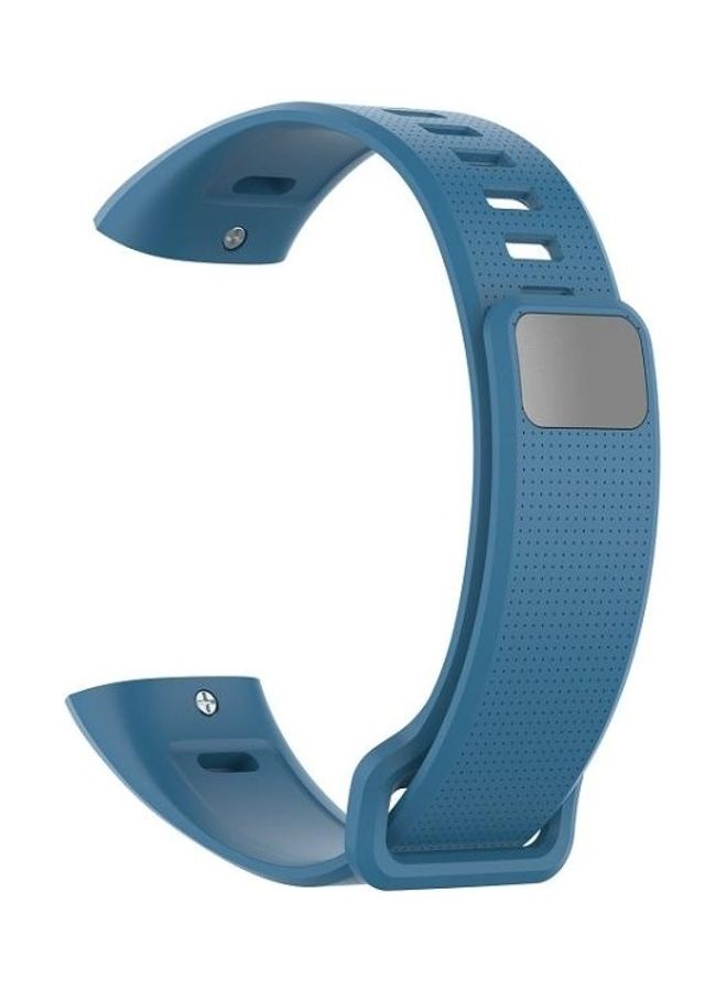 BGM Sports Bracelet Silicone Strap For Huawei Band 2 Pro / Band 2 / ERS-B19 / ERS-B29 Blue - Image 4
