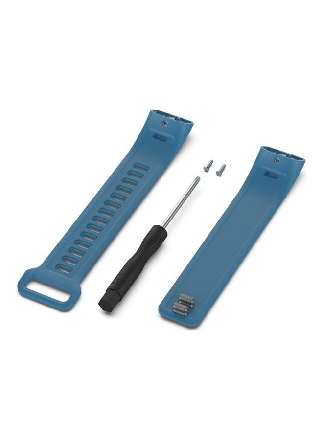 BGM Sports Bracelet Silicone Strap For Huawei Band 2 Pro / Band 2 / ERS-B19 / ERS-B29 Blue - Image 5
