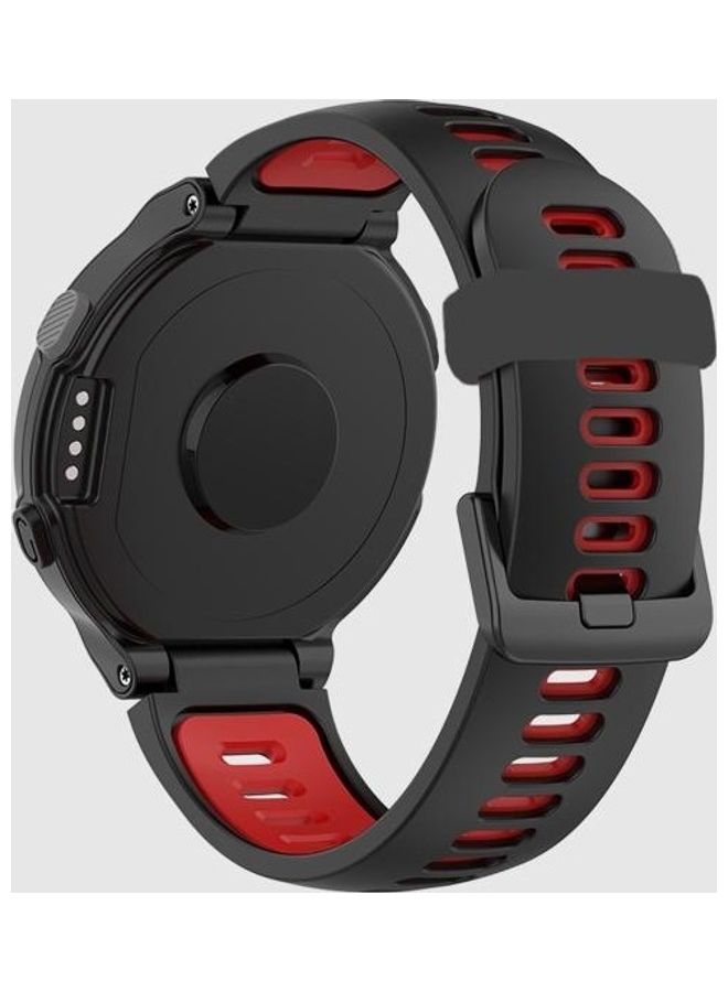 BGM Silicone Replacement Strap Watchband For Garmin Forerunner 735 / 235 Black - Image 3