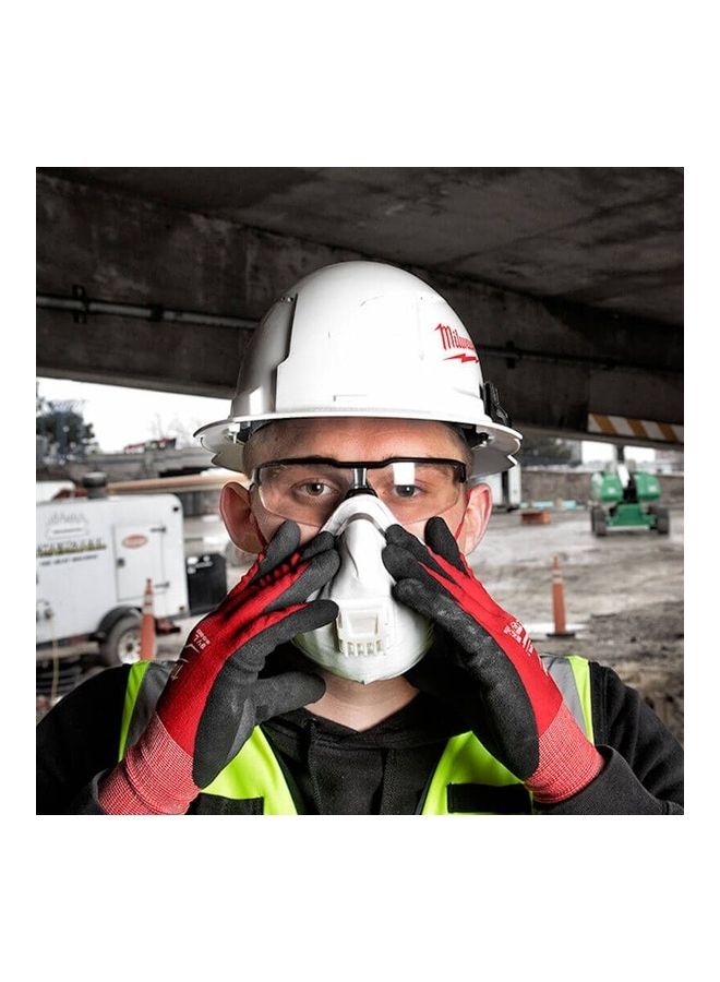 ميلواكي مجموعة من 10 كمامات FFP3 مع صمام أبيض 15 x 13 x 19سم - Image 5