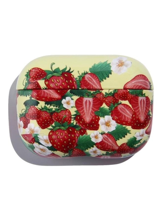 بي جي إم علبة حماية واقية مضادة للسقوط بتصميم فاكهة مصنوعة من البولي كربونات لسماعات آيربودز برو متعدد الألوان - Image 2