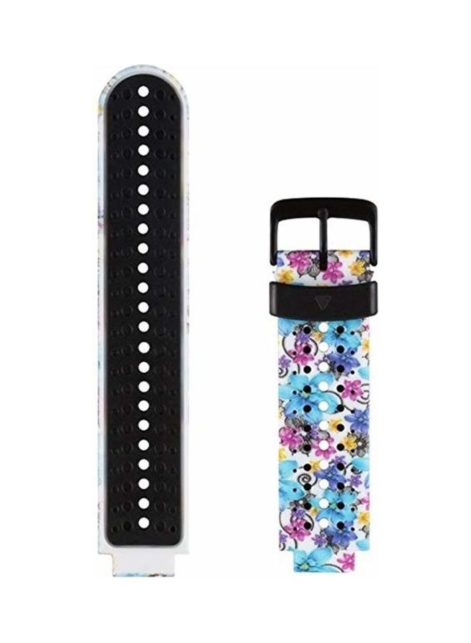 بي جي إم سوار معصم رياضي من السيليكون لساعة جارمين فور رانر أزرق سماوي