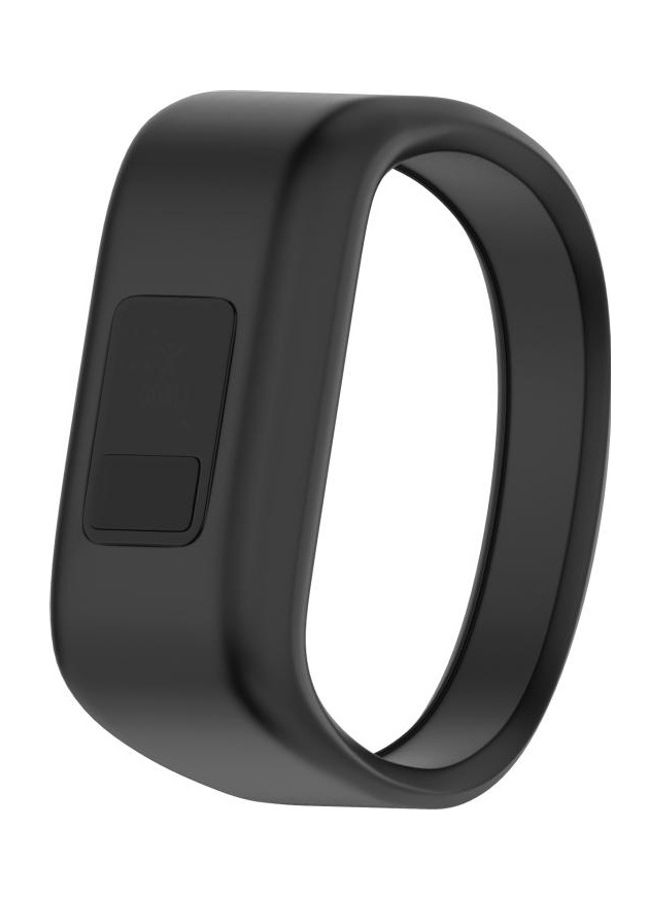 BGM Silicone Strap For Garmin Vivofit JR Black - Image 1
