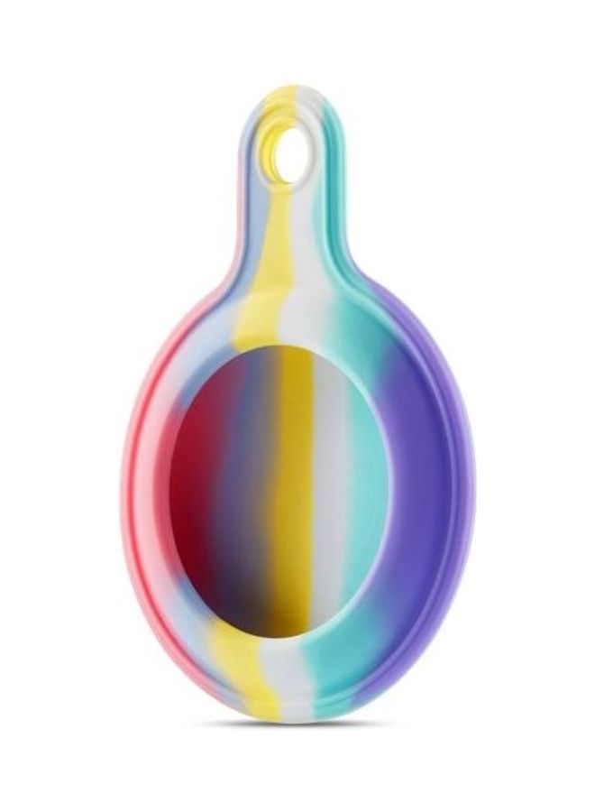 بي جي إم غطاء حماية واقٍ من السيليكون مضاد للصدمات والخدوش مع حلقة تعليق لجهاز آير تاغ ستة ألوان قوس قزح - Image 3