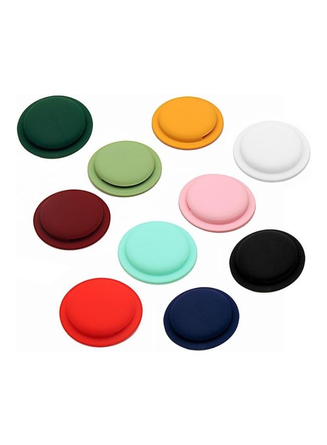 BGM Protection Cover Sleeve Anti-Scratch Anti-lost Silicone Protective Case for Air Tag White - Image 3