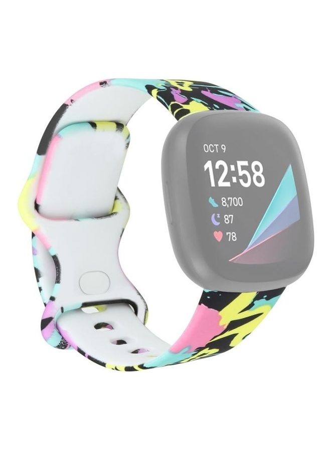BGM Printing Replacement Strap Watchband For Fitbit Versa 3 Multicolour - Image 1