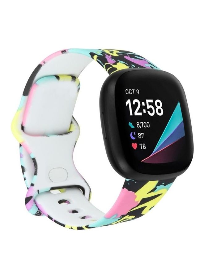 BGM Printing Replacement Strap Watchband For Fitbit Versa 3 Multicolour - Image 5
