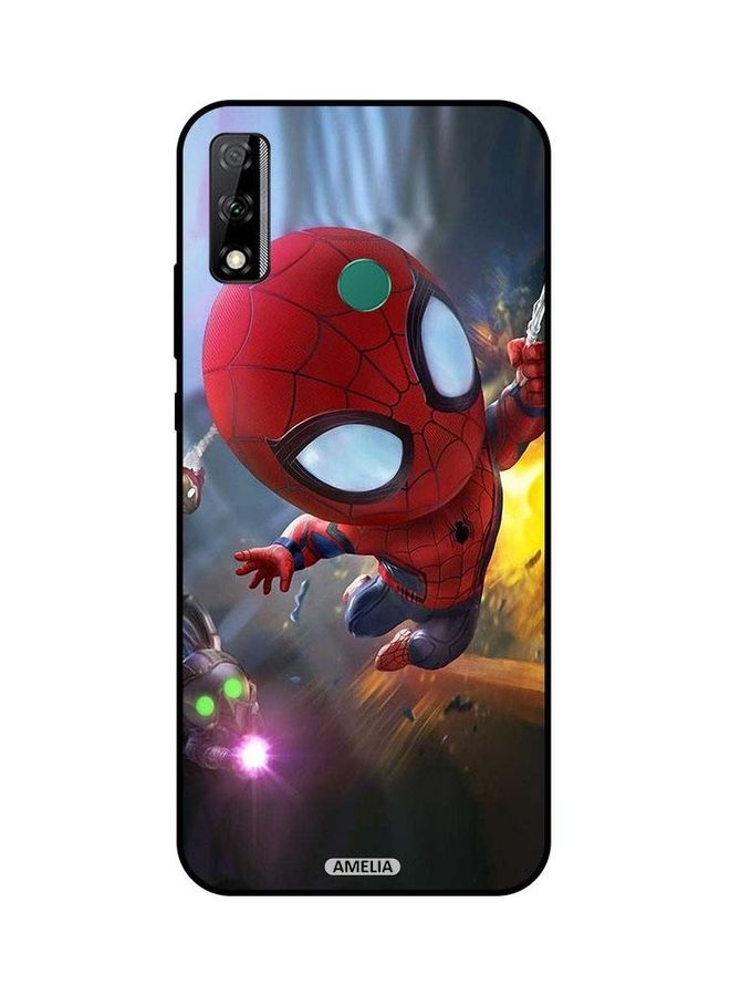 Amelia Baby Spiderman In Action Print Protective Case Cover For Huawei Y8S Multicolour - Image 1