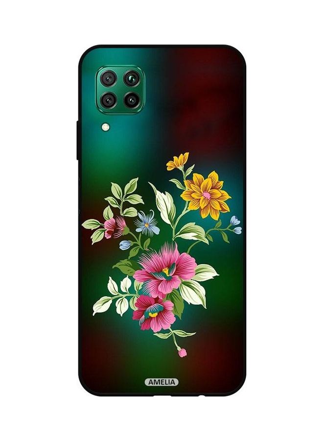 إميليا غطاء حماية واقي لهاتف هواوي P40 لايت 4G. زهور  - Image 1