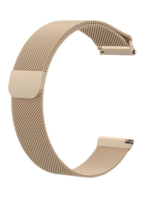 Milanese Replacement Wrist Strap Watchband For Fitbit Versa Gold