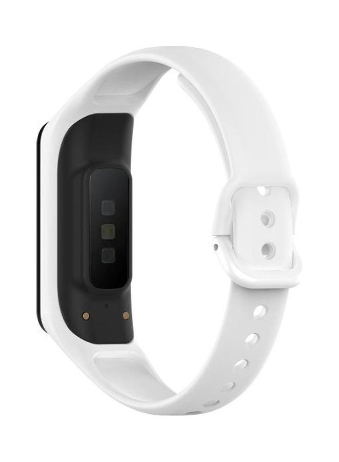 BGM Silicone Replacement Wrist Strap Watchband For Samsung Galaxy Fit 2 White - Image 4